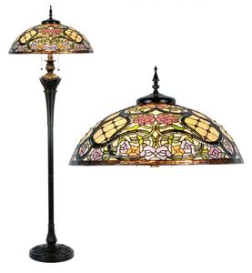 Stojací lampa Tiffany – 55x150 cm