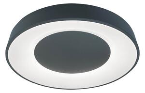 LED stropní přisazené osvětlení CEILO, 38W, teplá-studená bílá, 48cm, kulaté, černé