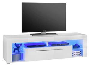 KOMODA POD TELEVIZI, bílá, 153/44/44 cm MID.YOU - Online Only TV příslušenství, Online Only