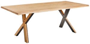 JÍDELNÍ STŮL, divoký dub, černá, barvy dubu, 200/100/76 cm Linea Natura - Jídelní stoly