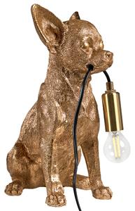 Stolní lampa Pes ROCCO Zlatá