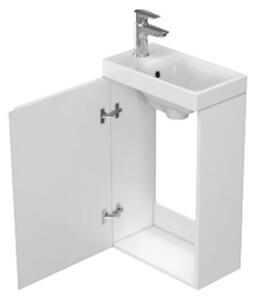 Cersanit S929-014 - Koupelnová skříňka pod umyvadlo MODUO 39x21,5 cm lesklá bílá