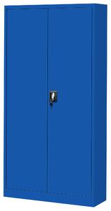 JAN NOWAK Plechová dílenská skříň se zásuvkami model DAREK 920x1850x500, modrá