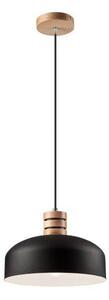 Závěsné skandinávské osvětlení na lanku, 1xE27, 60W, černobílé