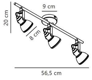 Nordlux - Bodové svítidlo ASLAK 3xGU10/35W/230V