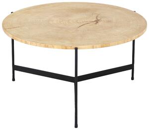 KONFERENČNÍ STOLEK, černá, barvy dubu, dřevo, kov, kompozitní dřevo, 70/70/38 cm Waldwelt - Konferenční stolky