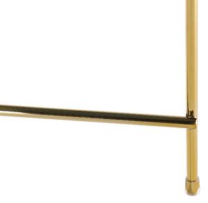 Odkládací stolek zlatý ⌀ 40 cm LUCEA