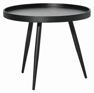 KONFERENČNÍ STOLEK, černá, kov, kompozitní dřevo, 60/60/50 cm Carryhome - Konferenční stolky