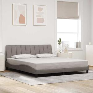 Rám postele bez matrace Hanko taupe 180 x 200 cm textil 3310409