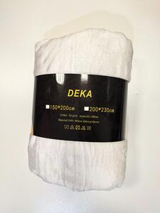 Měkoučká mikroplyšová deka – bílá, 150×200 cm / 200×230 cm Velikost: 150×200 cm