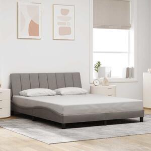 Rám postele bez matrace Hanko taupe 160 x 200 cm textil 3310402