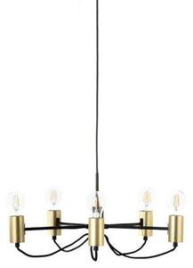 Lindby - Prospa 5 Lustr Black/Brass