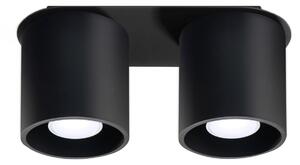 Sollux Lighting Stropní svítidlo ORBIS 2 černé