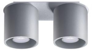 Sollux Lighting Stropní svítidlo ORBIS 2 šedé