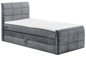 Boxspring postel KUBA 100x200 cm antracit