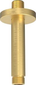 SAPHO Sprchové stropní ramínko, kulaté, 200mm, zlato mat 1205-05GB