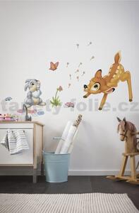 Samolepky na zeď, rozměr 50 cm x 70 cm, Disney Bambi, Komar 14043h