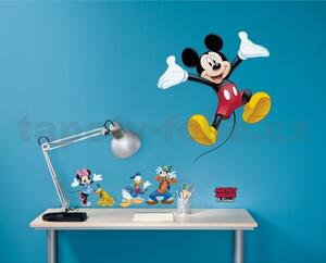 Samolepky na zeď, rozměr 50 cm x 70 cm, Disney Mickey a přátelé, Komar 14017h