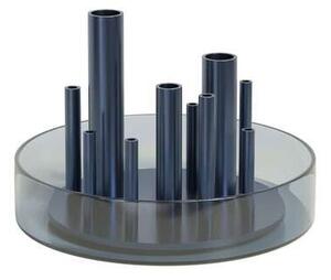 Fritz Hansen - Ikeru Vase Low Dusk Blue