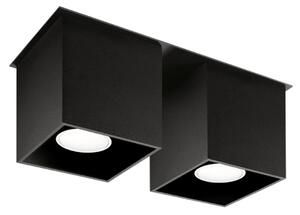 Sollux Lighting Stropní svítidlo QUAD 2 černé