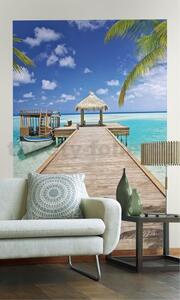 Vliesové fototapety, rozměr 124 cm x 184 cm, Beach Resort, Sunny Decor SDNW921