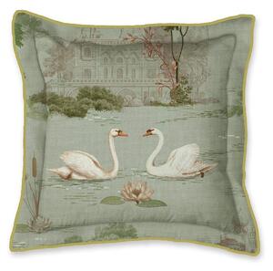 Pip Studio Darjeeling Days polštář 45 x 45 cm - zelený