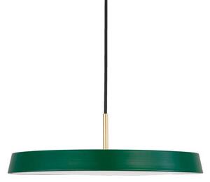 Nova Luce Vetro LED závěsné svítidlo Zelená