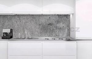 Samolepící tapety za kuchyňskou linku, rozměr 180 cm x 60 cm, beton šedý, DIMEX KI-180-064