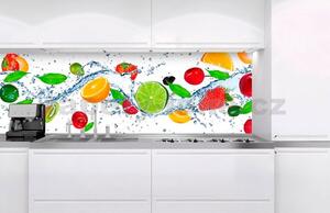 Samolepící tapety za kuchyňskou linku, rozměr 180 cm x 60 cm, ovoce, DIMEX KI-180-001