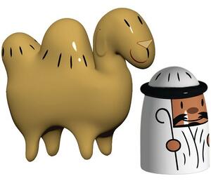 Alessi designové figurky Amir & Camelus