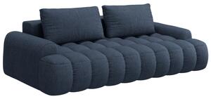 -25 % Dny MOMENTI– Cosmopolitan Design Tmavě modrá rozkládací pohovka Linz 250 cm