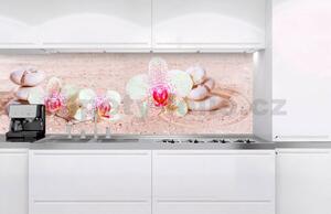 Samolepící tapety za kuchyňskou linku, rozměr 180 cm x 60 cm, ZEN květiny, DIMEX KI-180-057