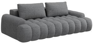 Cosmopolitan Design Šedá rozkládací pohovka Linz 250 cm
