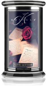 Kringle Candle Reserve Love Letters vonná svíčka 623 g