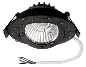 Deko-Light vestavné bodové svítidlo Dione IP44, 7W, RGB+3000 K, černá 565452
