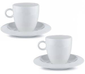 Alessi designový Set 2 šálků na kávu Bavero