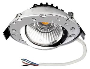 Deko-Light vestavné bodové svítidlo Dione IP44, 7W, RGB+3000 K, chrom 565453