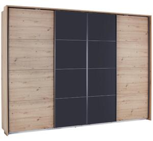 Skříň s pos. dveřmi BENSHEIM š. 361 cm