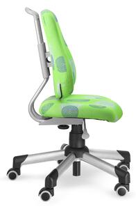 Dětská rostoucí židle Actikid A2 2428 M1 406 antracitová-zelená síťovina (Výškově i hloubkově stavitelná židle Mayer)