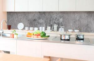 Samolepící tapety za kuchyňskou linku, rozměr 350 cm x 60 cm, beton šedý, DIMEX KI-350-064