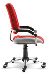 Dětská rostoucí židle FREAKY SPORT 2430 399 červená-šedá (Výškově i hloubkově stavitelná židle Mayer)