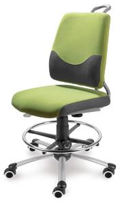 Dětská rostoucí židle Actikid A3 Smile 2428 A3 093 zelené kruhy (Výškově i hloubkově stavitelná židle Mayer)