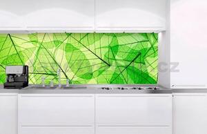 Samolepící tapety za kuchyňskou linku, rozměr 180 cm x 60 cm, listové žíly, DIMEX KI-180-048