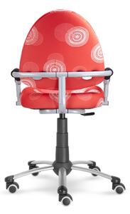 Dětská rostoucí židle Freaky 2436 091 kruhy červené (Výškově i hloubkově stavitelná židle Mayer)