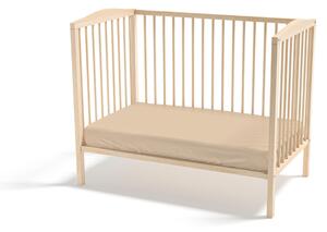 Profod Prostěradlo Jersey COMFORT do postýlky 60x120 cm - Cappuccino