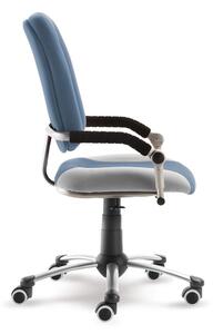 Dětská rostoucí židle FREAKY SPORT 2430 392 modrá-šedá (Výškově i hloubkově stavitelná židle Mayer)