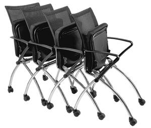 Ergosit konferenční židle (Pohyblivý opěrák)