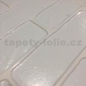 Obkladové panely 3D PVC TP10014020, cena za kus, rozměr 1025 x 495 mm, cihla tmavá, GRACE