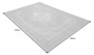 Designový koberec Rex 350 x 240 cm světle šedý