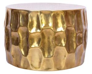 Designový konferenční stolek Alijah 55 cm zlatá barva